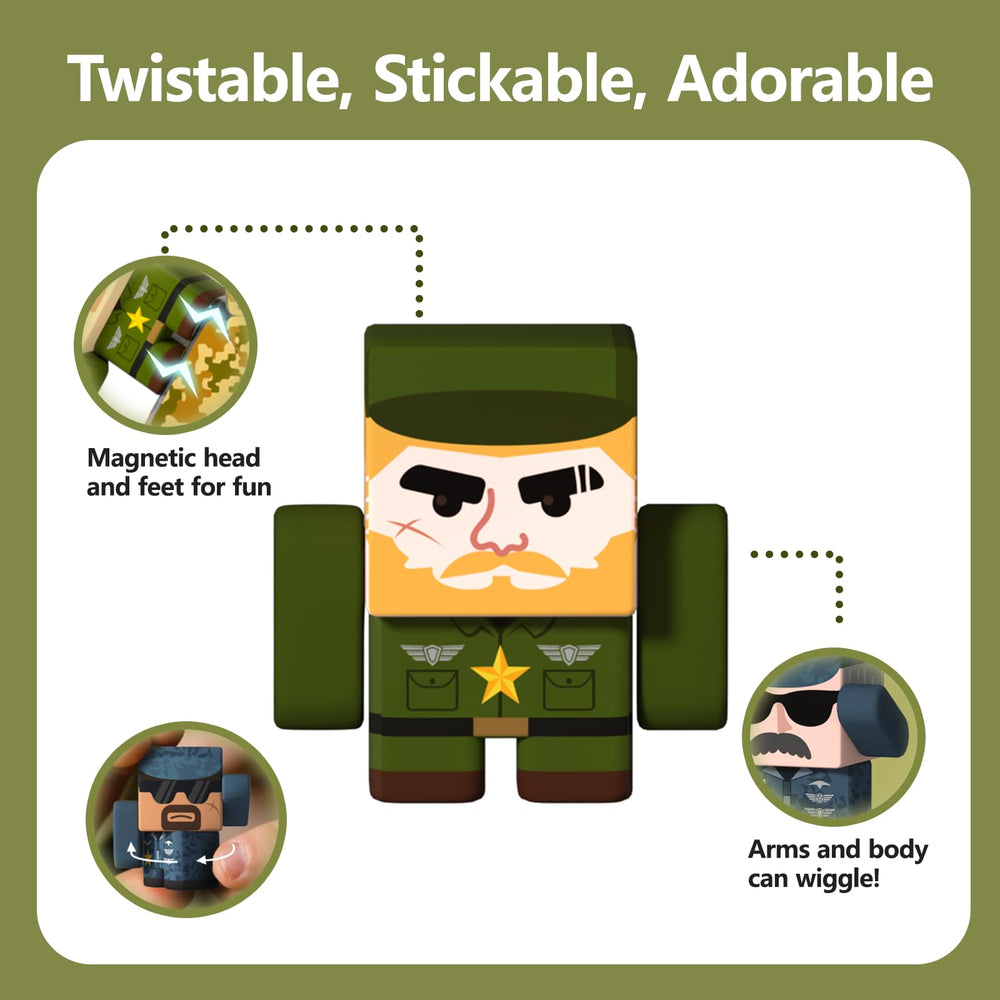 GobiDex army men feature 360-degree rotation for dynamic pose play