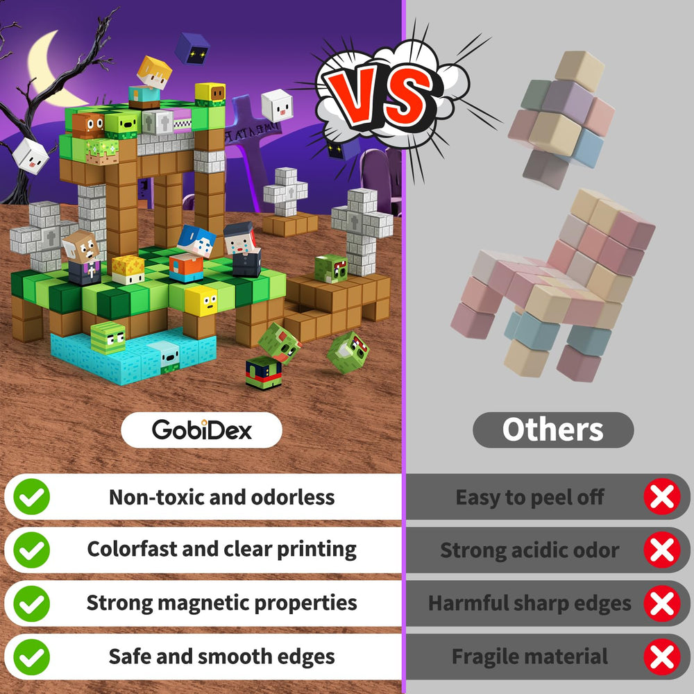 GobiDex birthday gift-blocks: engaging STEM toy for curious kids ages 3 and up.