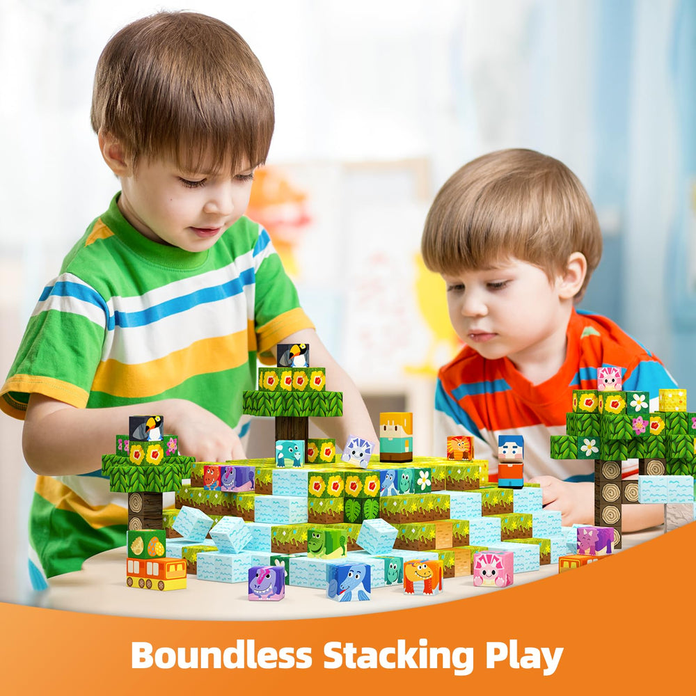 GobiDex family-bonding-stack-toys encourage screen-free playtime for memorable moments.