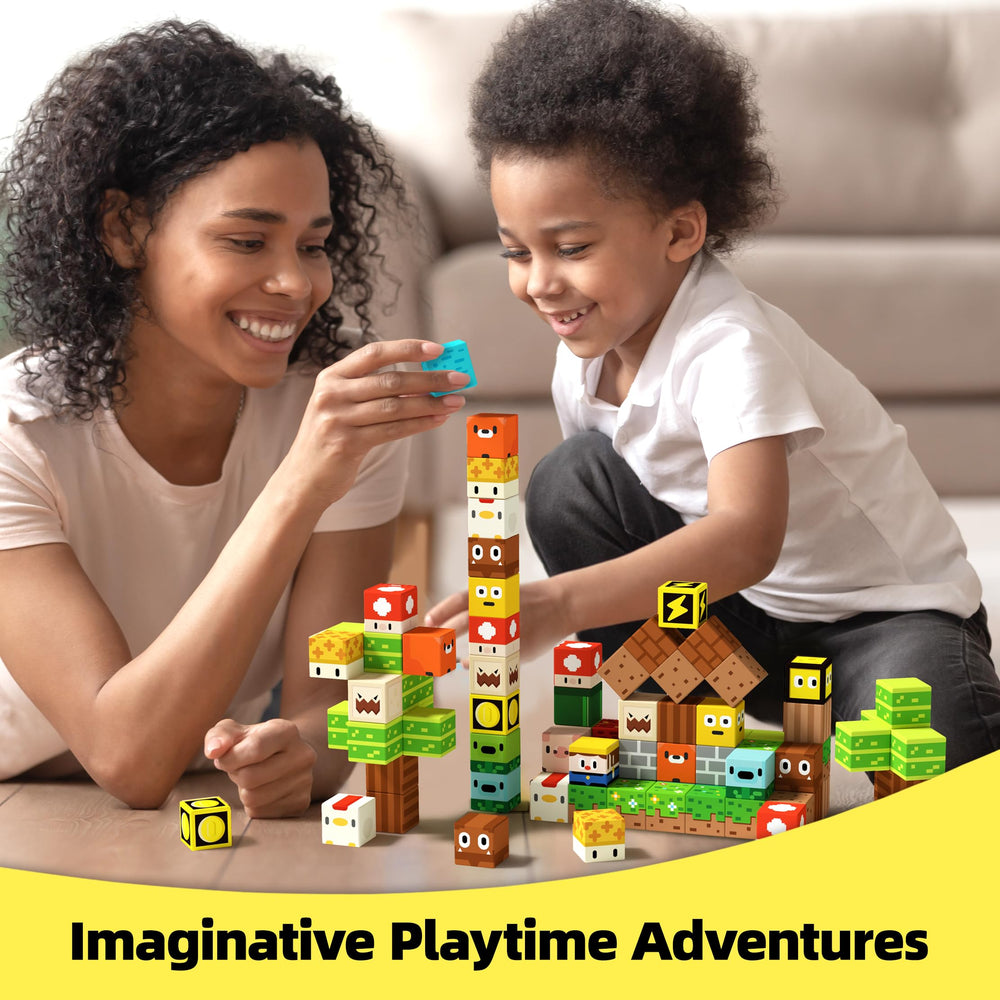 GobiDex magnetic blocks make a thoughtful gift that encourages parent-child interaction and shared creativity.