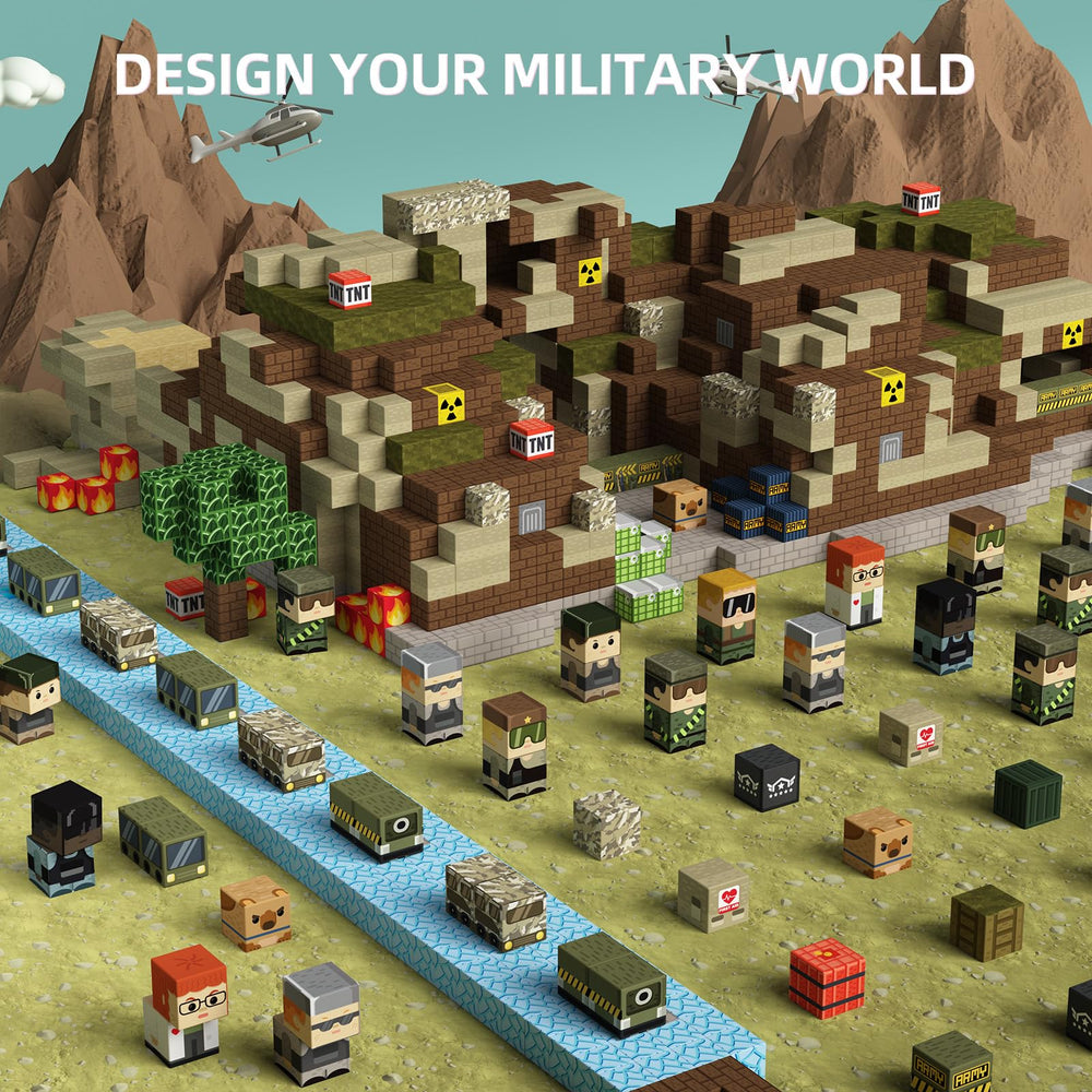 GobiDex 1-inch blocks enable larger, scalable builds that expand play areas.