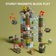 GobiDex blocks form a defense zone to plan missions and pretend operations.
