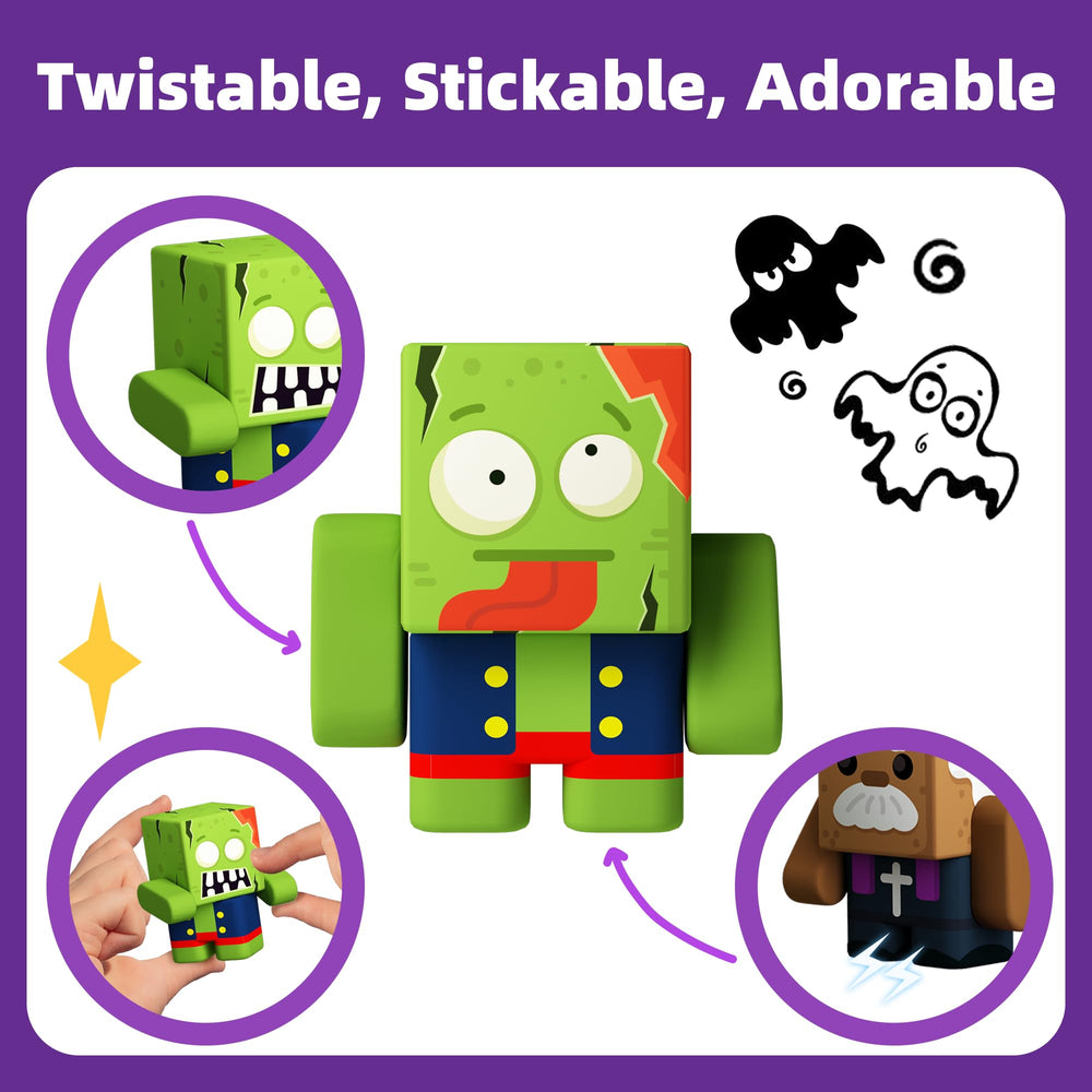 GobiDex figures on a metal board spark quick storytelling during learning activities.
