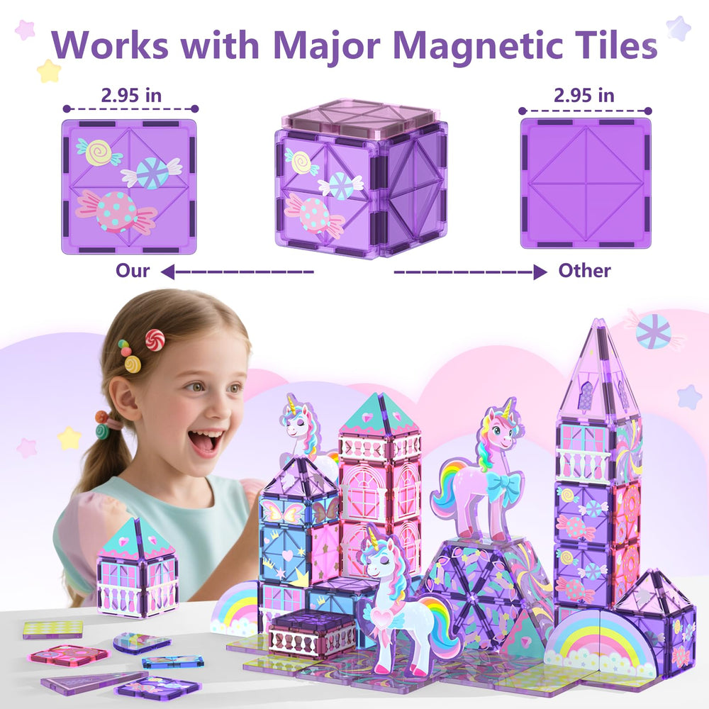 GobiDex magnets for kids keep pieces securely connected during creative building.