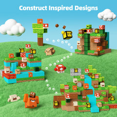 GobiDex blocks with strong magnets deliver sturdy constructions and long-lasting play.