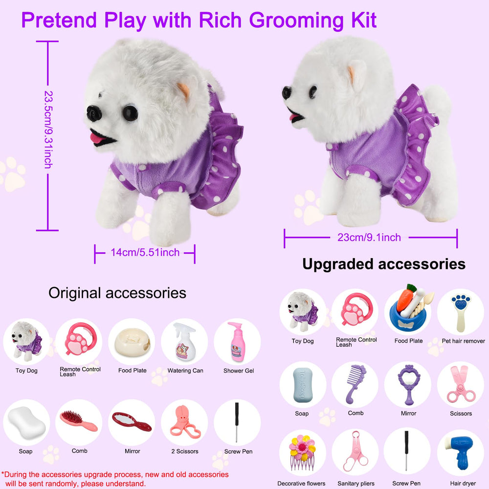 GOBRILLFUN walking dog toy in tail-wagging motion