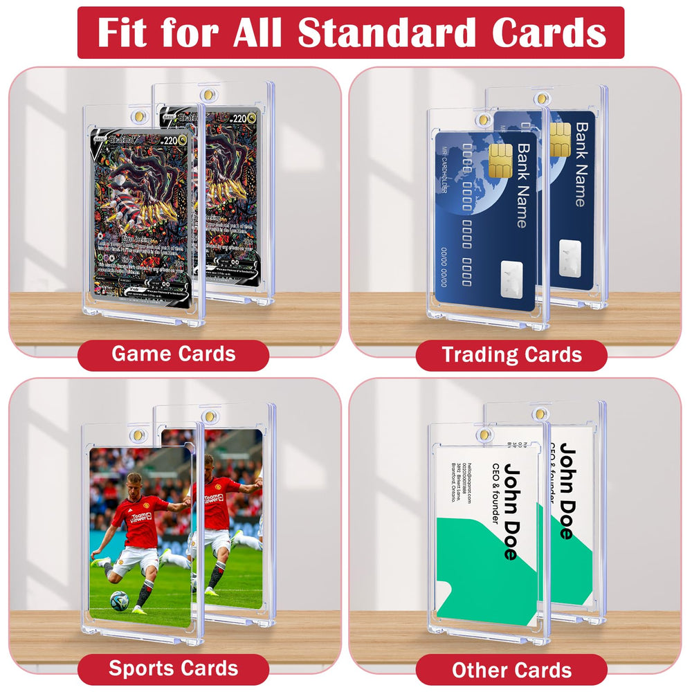 GoClimber display on shelf highlighting easy viewing of collectible cards.