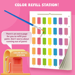 Gocozer paint-with-water kit cover features an included oil painting pen.