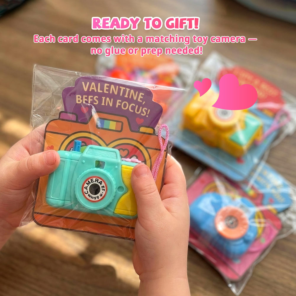 Gocozer Valentines rotating animal and dinosaur images engage kids.