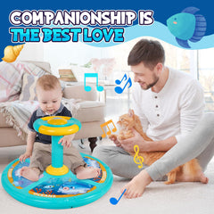 GODELAIF Sit and Spin strong 17-inch chassis demonstrates durability for kids