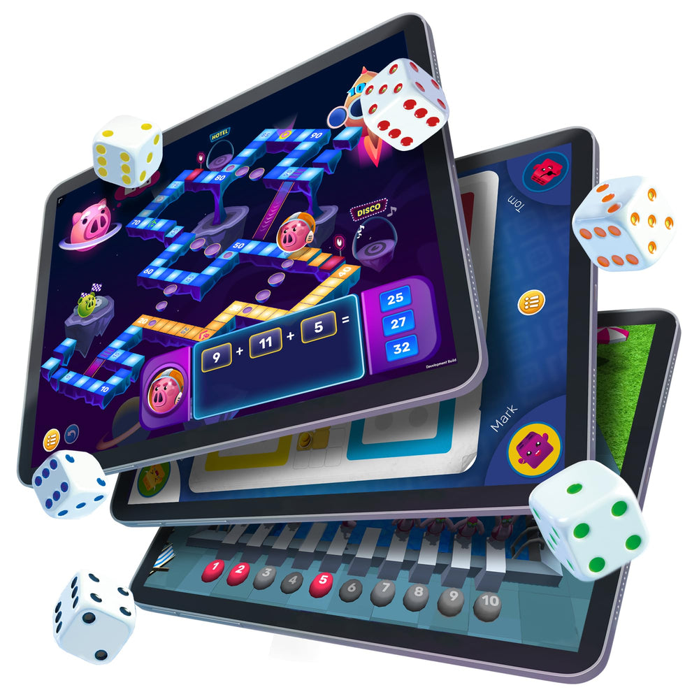 GoDice games collection includes Pig and Tawla 31 for variety.