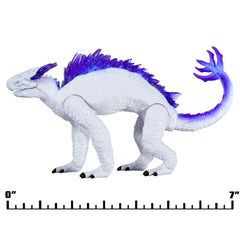 Shimo roar feature shown for dramatic display with authentic mouth detail.