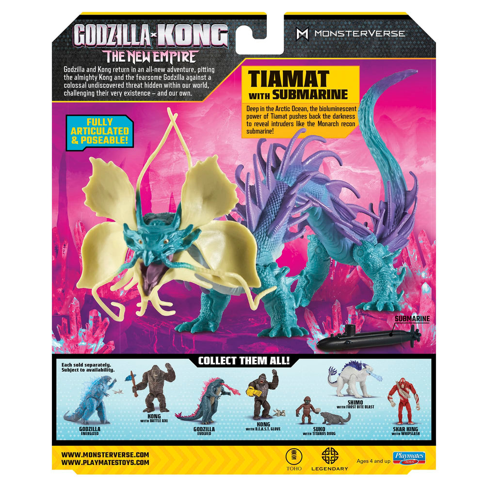 Godzilla X Kong TIAMAT display-ready figure for MonsterVerse fans.