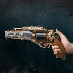 Goekhyrani revolver 3D puzzle detachable structure with spare parts for repeat builds