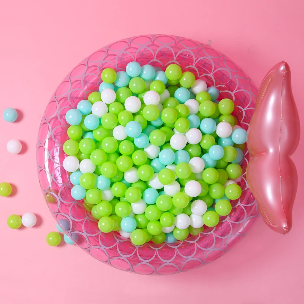 GOGOSO 100-piece pack ideal for ball pits, bounce houses, and parties.