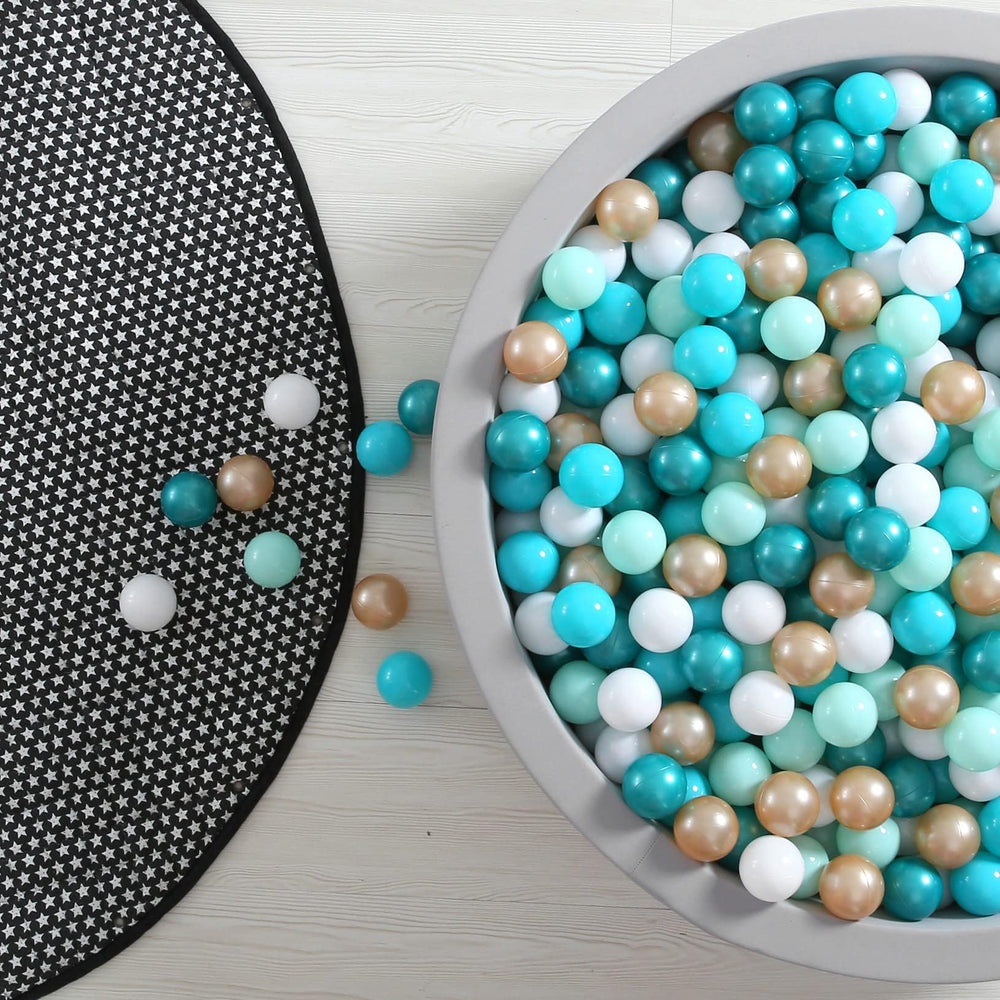 GOGOSO ball pit balls in a durable storage bag for quick setup