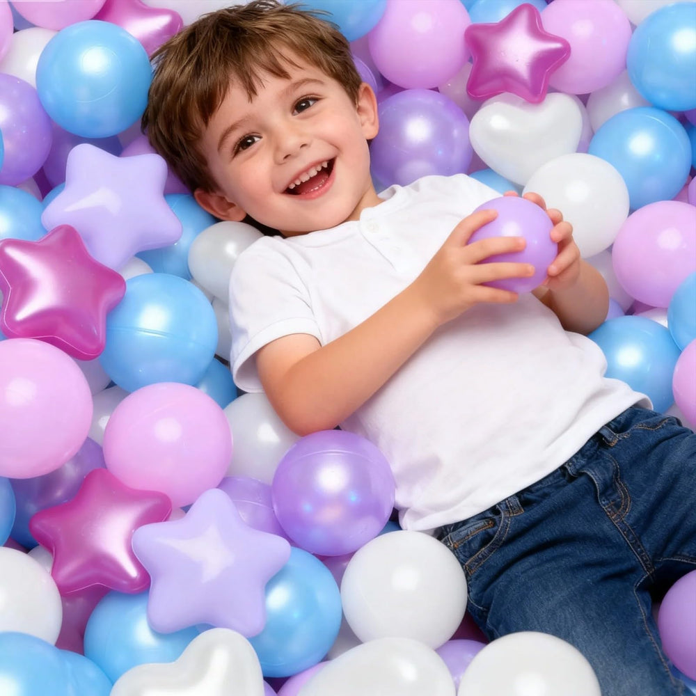 GOGOSO 2.15-inch balls designed for little hands and easy grasp.