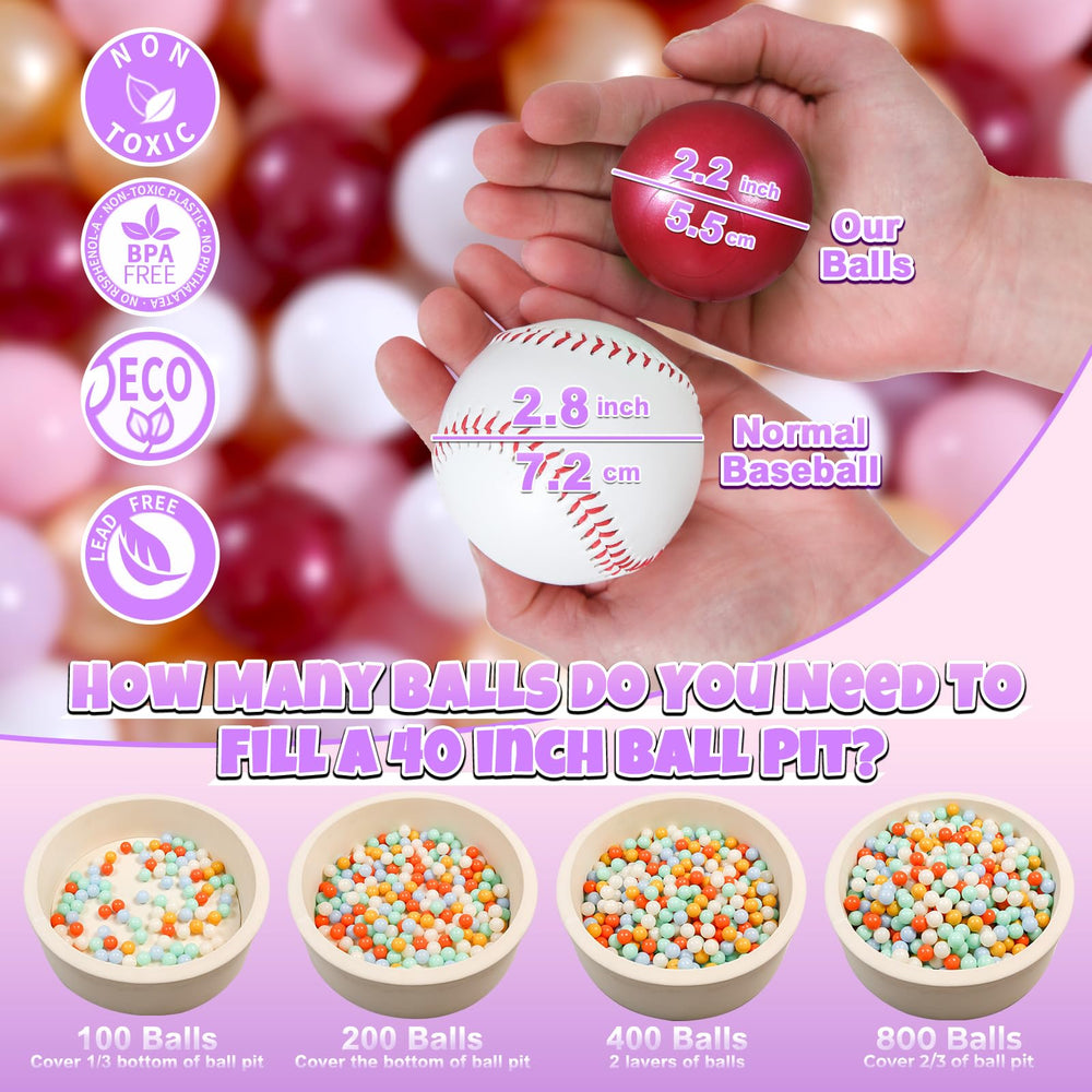 GOGOSO grasp-friendly mini balls encourage early hand coordination and sensory exploration