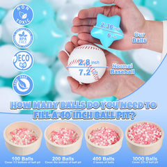 GOGOSO colorful star balls promote sensory play and coordination