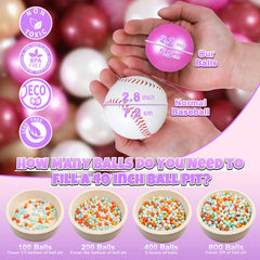 GOGOSO brightly colored ball pit balls ideal for toddler sensory play.