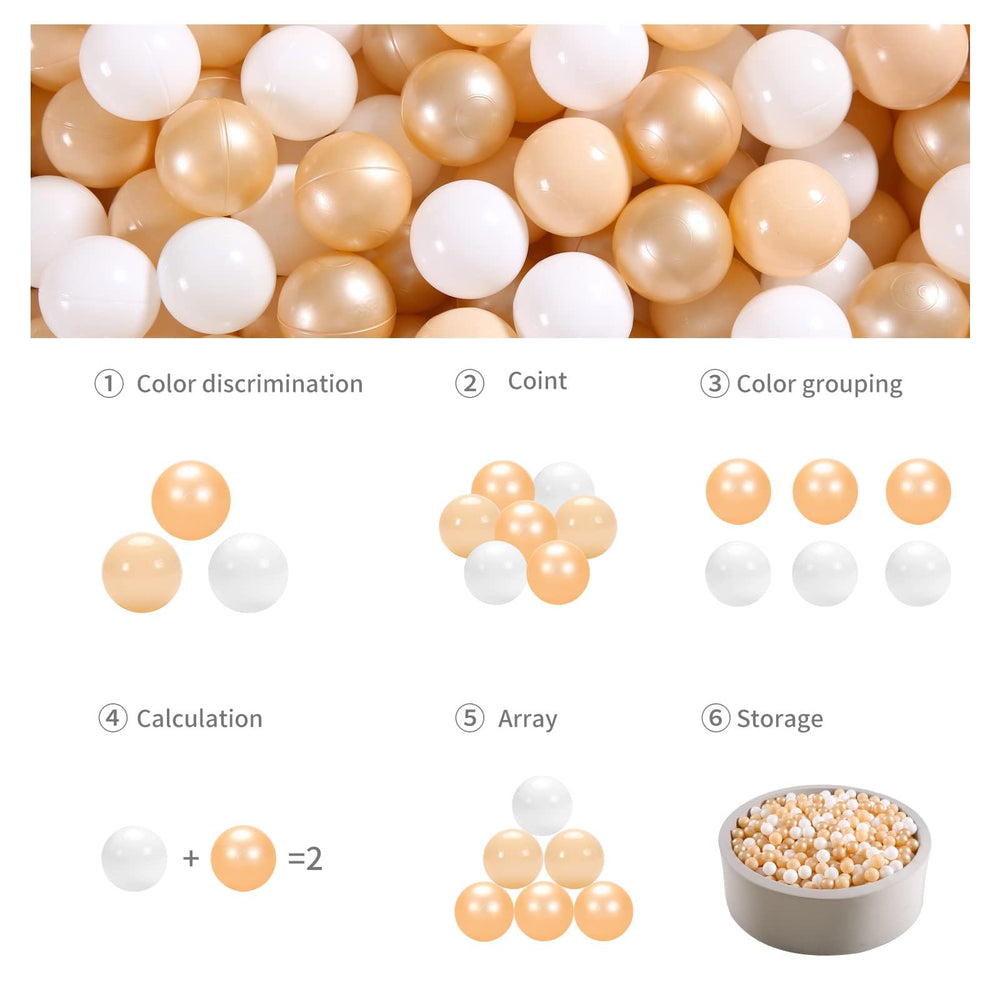 GOGOSO phthalate-free and BPA-free balls, safe materials for kids