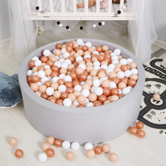 GOGOSO ball pit balls 2.2-inch diameter are easy to grasp.