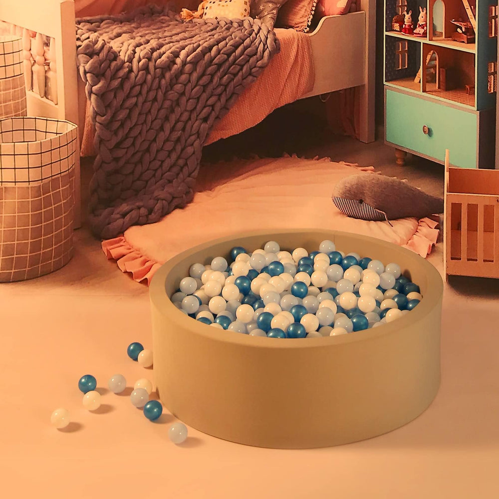 GOGOSO Ball Pit Balls in a play tent creating a safe, interactive play area.