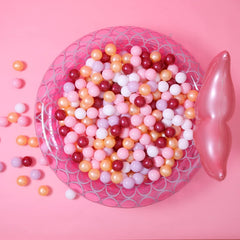 GOGOSO pastel ball pit balls in a 100-piece set for safe toddler play