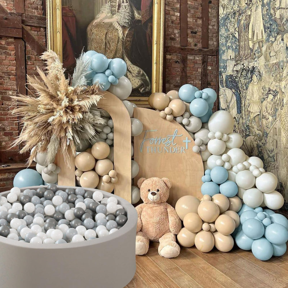 GOGOSO toddler-friendly balls suitable for sensory play and color sorting activities.