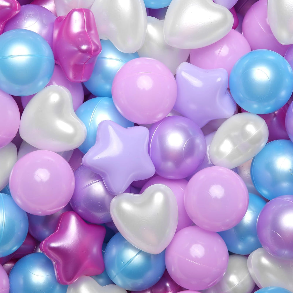 GOGOSO ball pit stars in pastel pink spark imaginative play.