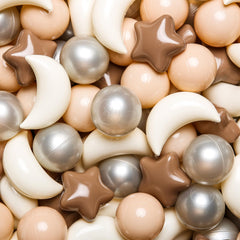 GOGOSO ball pit balls stars shapes perfect for toddler play and photo props.