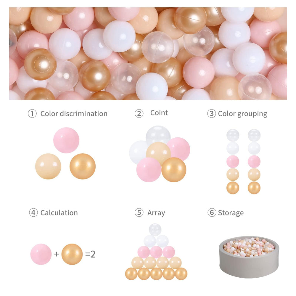 GOGOSO 2.2 inch diameter balls suited for small hands