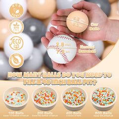 GOGOSO ball pits balls non-toxic materials ensure worry-free family play.