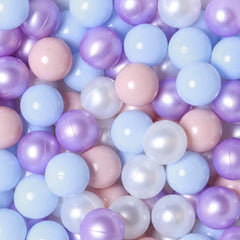 GOGOSO ball pits balls pearl pink closeup for safe toddler play and bright color