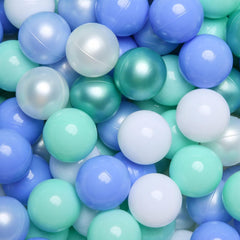 GOGOSO ball pits balls in blue pearls for safe toddler play and sensory exploration.