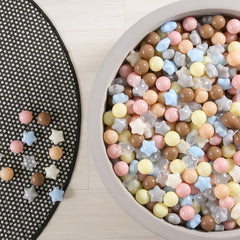 GOGOSO ball pits balls provide easy storage with included pack.