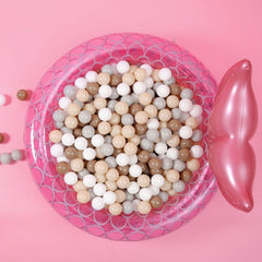 GOGOSO balls arranged for various play areas indoors or outdoors.