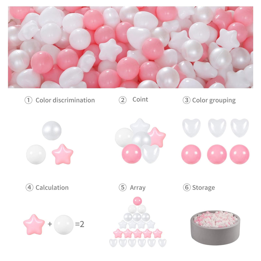 GOGOSO crushproof plastic balls resist dents during energetic games.