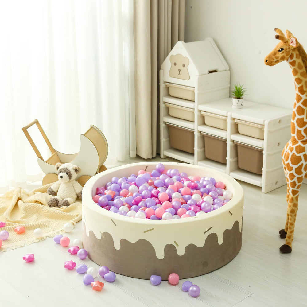 GOGOSO durable, easy-clean ball pit balls withstand busy family sessions