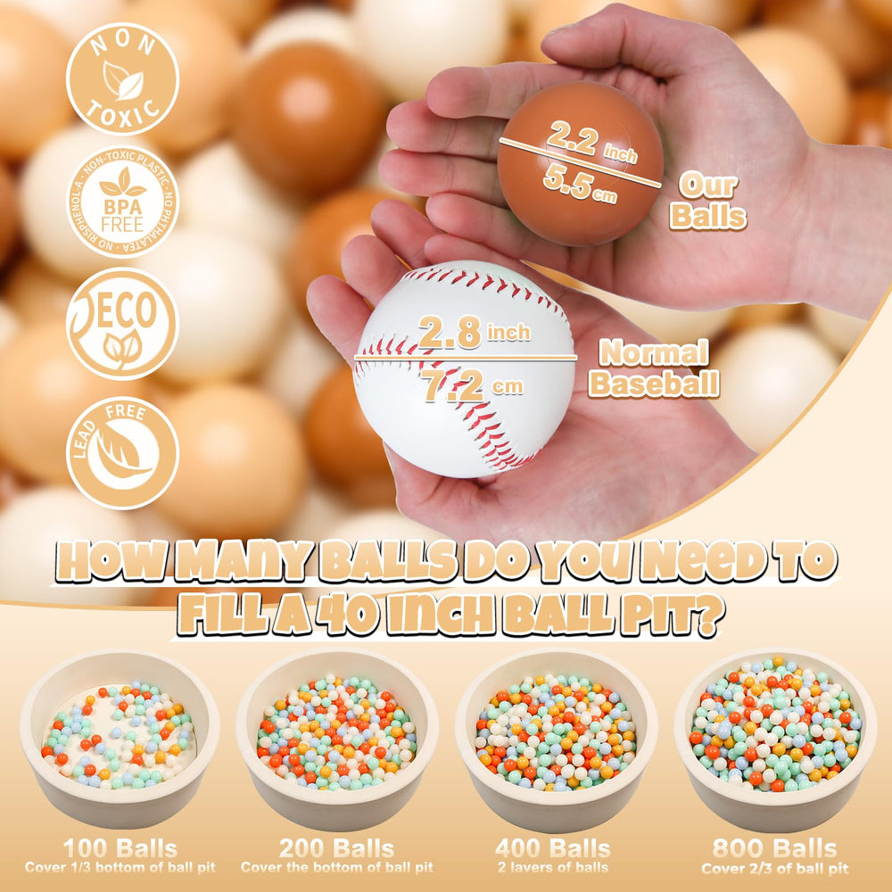 GOGOSO pastel balls in a cozy play area for soft exploration.
