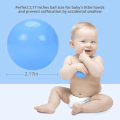 GOGOSO three-color balls ignite tactile play and color learning.