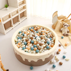 gogoso toddler-friendly ball size supports safe grasping during learning play.