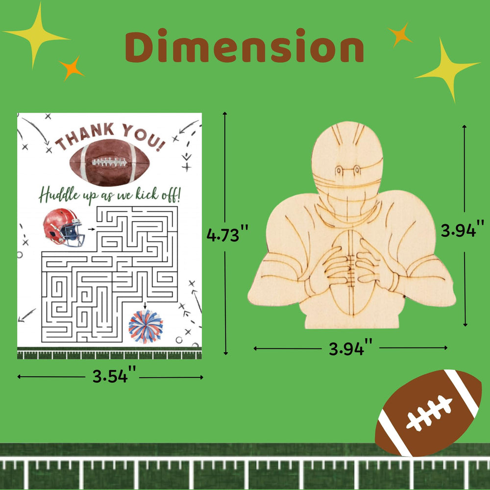 GOGREENWOVEN magnets to display finished football artwork