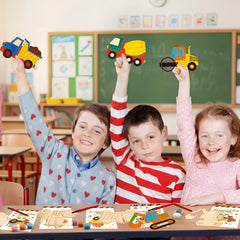 GOGREENWOVEN kid friendly art tools promote safe, mess free crafting.