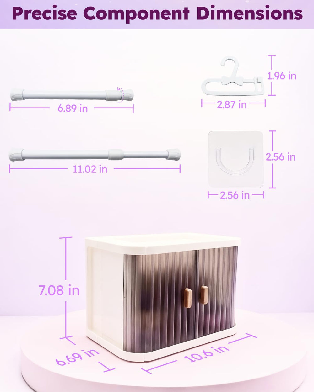 GoingMeta dust-cover protects Labubu clothes from dust and light.