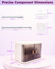 GoingMeta dust-cover protects Labubu clothes from dust and light.