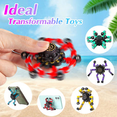 Gokeey transformable fidget spinner deformable chains enable custom shapes.