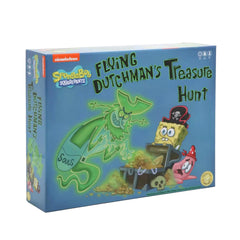 Golden Bell Studios SpongeBob treasure-hunt board game box for family night.