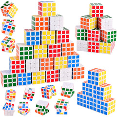 GOLDGE 40 Mini Cube Puzzles: assembling tiny cubes for improved focus and dexterity