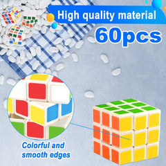 GOLDGE 40 Mini Cube Puzzles: durable ABS cubes for lasting use